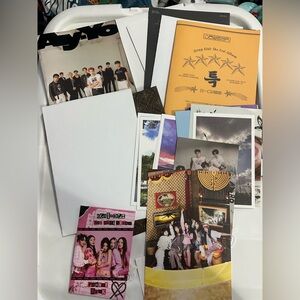 Random Lot K-Pop Album and Photocard Set